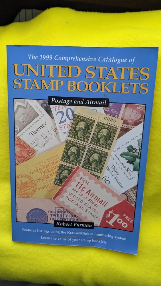 1999 COMPREHENSIVE CATALOGUE --US STAMP BOOKLETS PAPERBACK BOOK