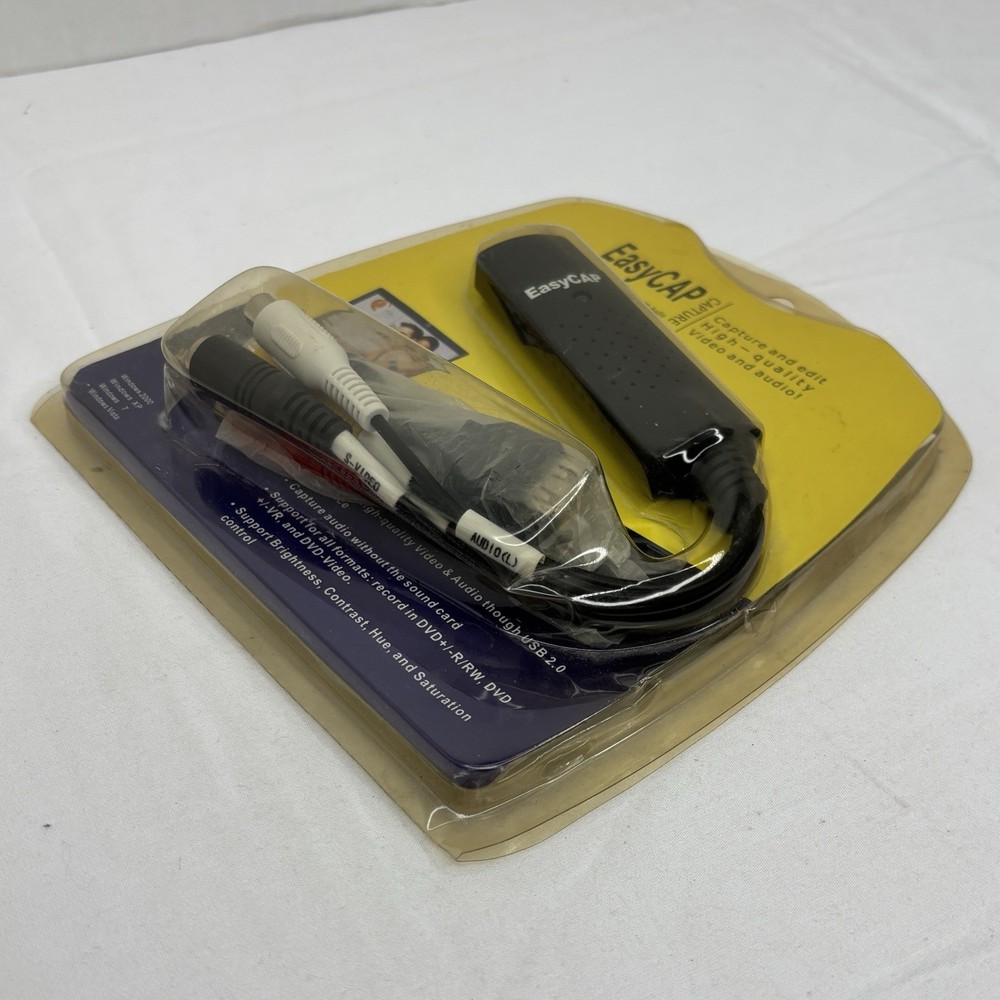 EasyCAP Capture USB 2.0 Video Adapter with Audio Model DC60