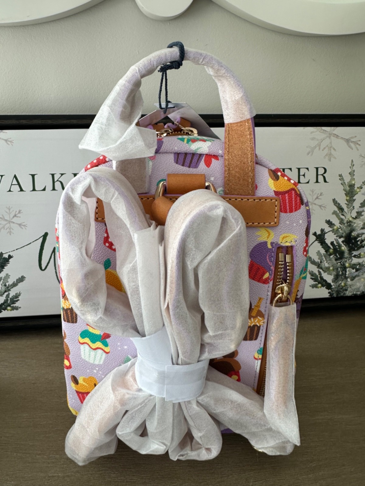 DISNEY PARKS DOONEY & BOURKE CUPCAKES BACKPACK 2025 NWT