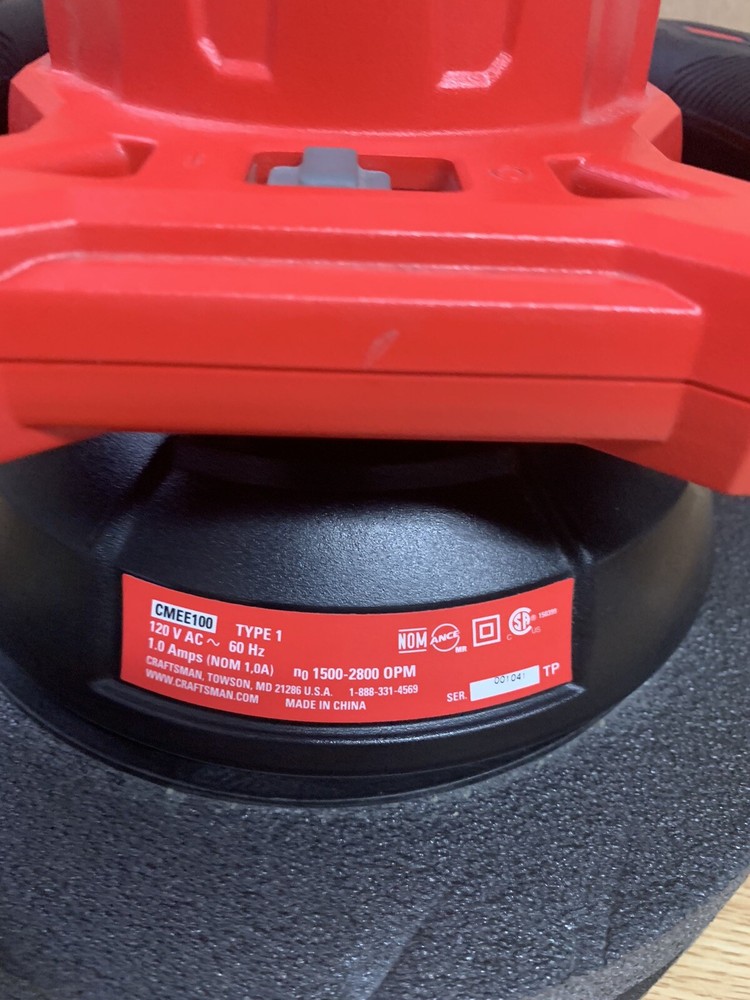 CRAFTSMAN 10-in Variable Speed Corded Polisher