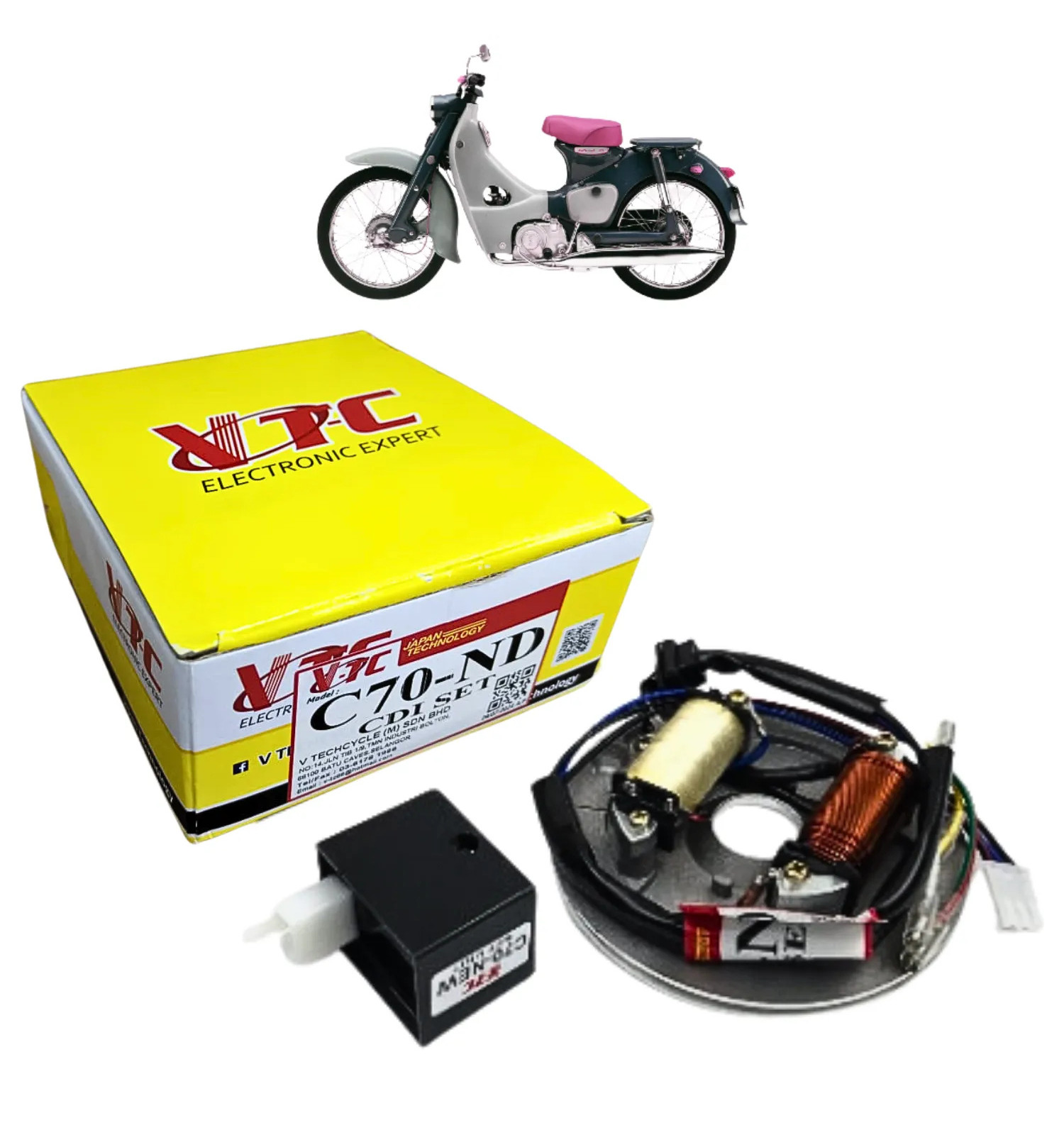 New Electronic Ignition Conversion Kit HONDA CT70 CT70H XL70 ATC70 C70 GBO CDI