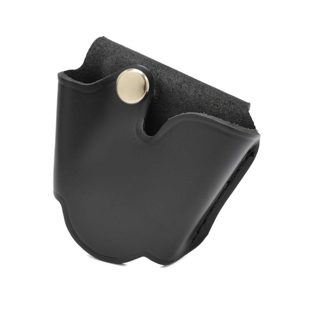 Perfect Fit Quick Release ASP Handcuff Case Pouch Large Size Chrome Snap