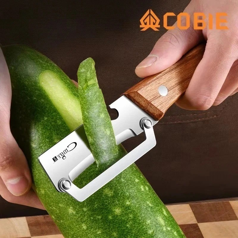 Multi-functional Vegetable Peeler for Kitchen, 2 in 1 Single Blade Peelers Tool