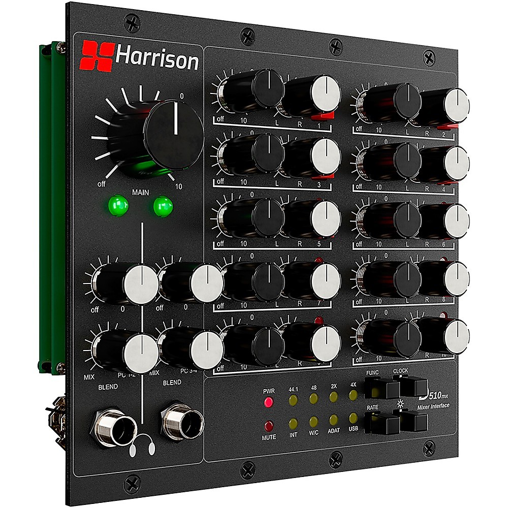 Harrison D510mx 10x2 Analog Mixer Interface Module for the D510r Rack