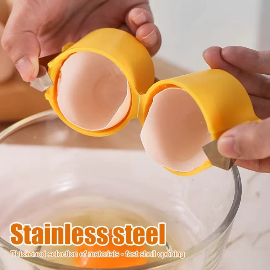 Portable Egg Opening Machine Quick Egg Beater Kitchen Egg Sheller**