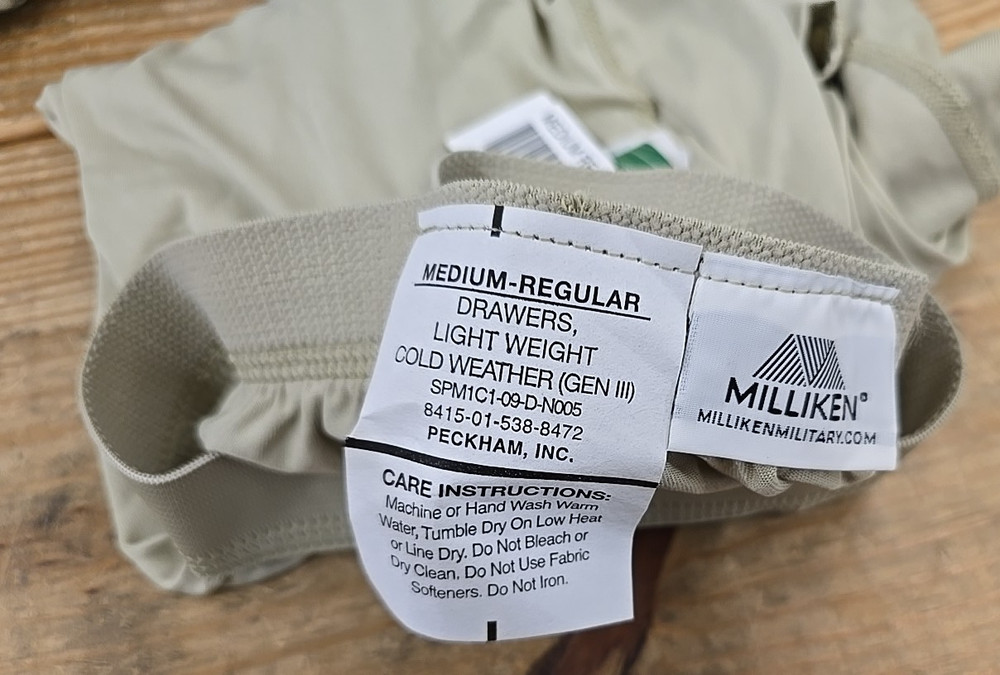 DCSP Milliken Drawers Light Weight Medium Regular