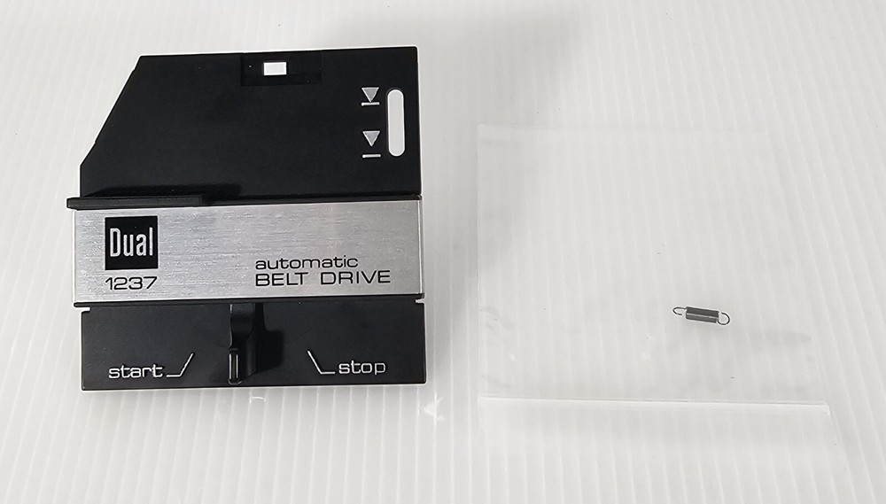 Dual 1237 Turntable, Start Stop Switch Lever Control, Genuine OEM Part