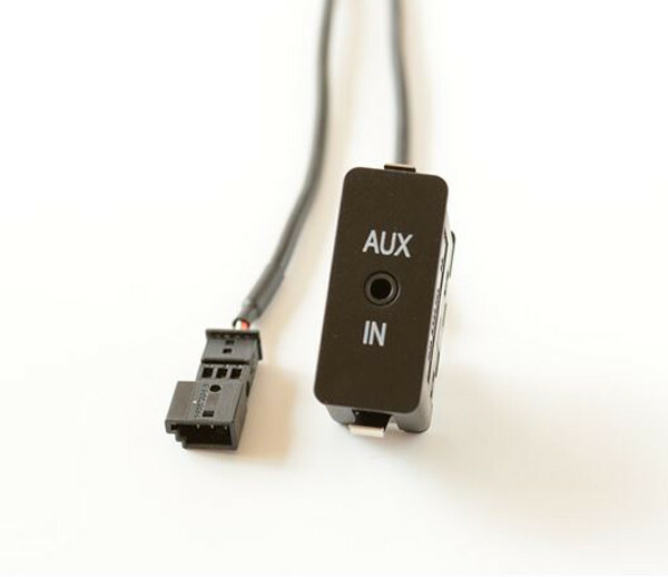 Aux in adaptor socket with cable for BMW E46 E39 E53 Navigation big screen