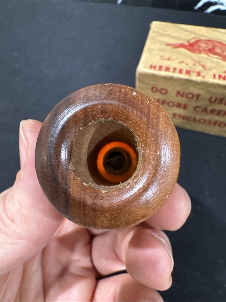HERTER'S NO. 39 RABBIT FLUSHER MOUTH CALL WITH BOX
