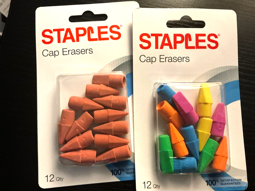 24 Eraser Caps