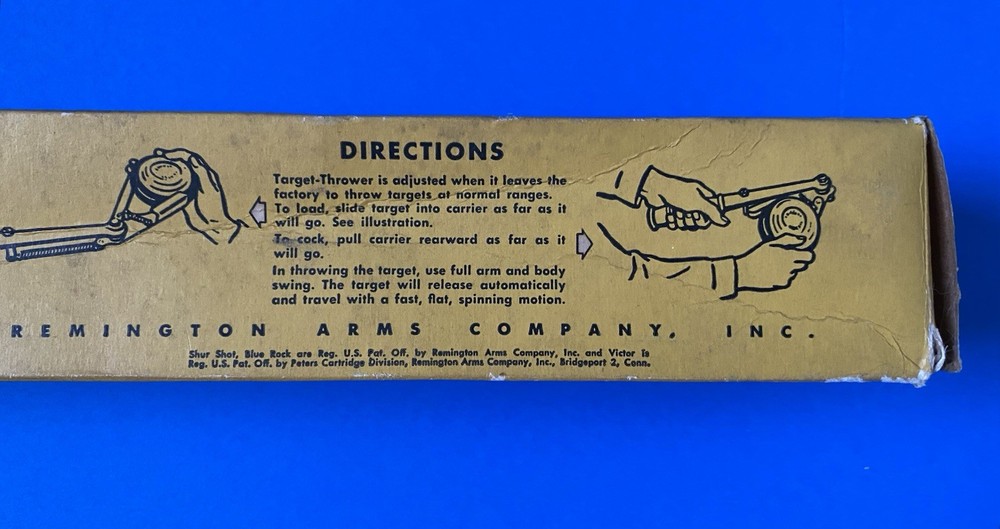Vintage Remington Target-Thrower With Box