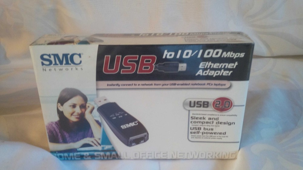 NEW SMC - SMC2209USB/ETH - Compact USB 2.0 To 10/100Mbps LAN Ethernet Adapter