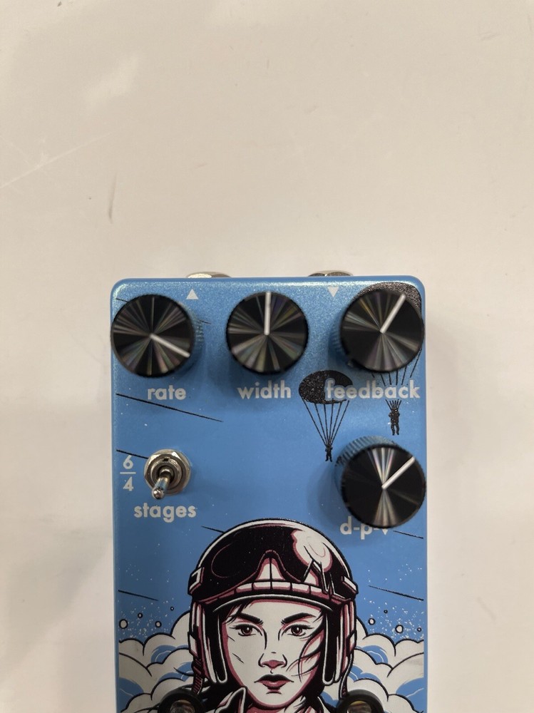 Walrus Audio Lillian Multi Stage Analog Phaser Phase Guitar Effect Pedal + Box