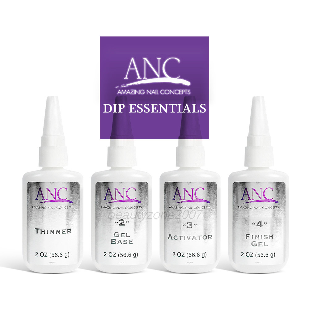 ANC Dip Powder Liquid System Refill 2 oz *Choose any one*