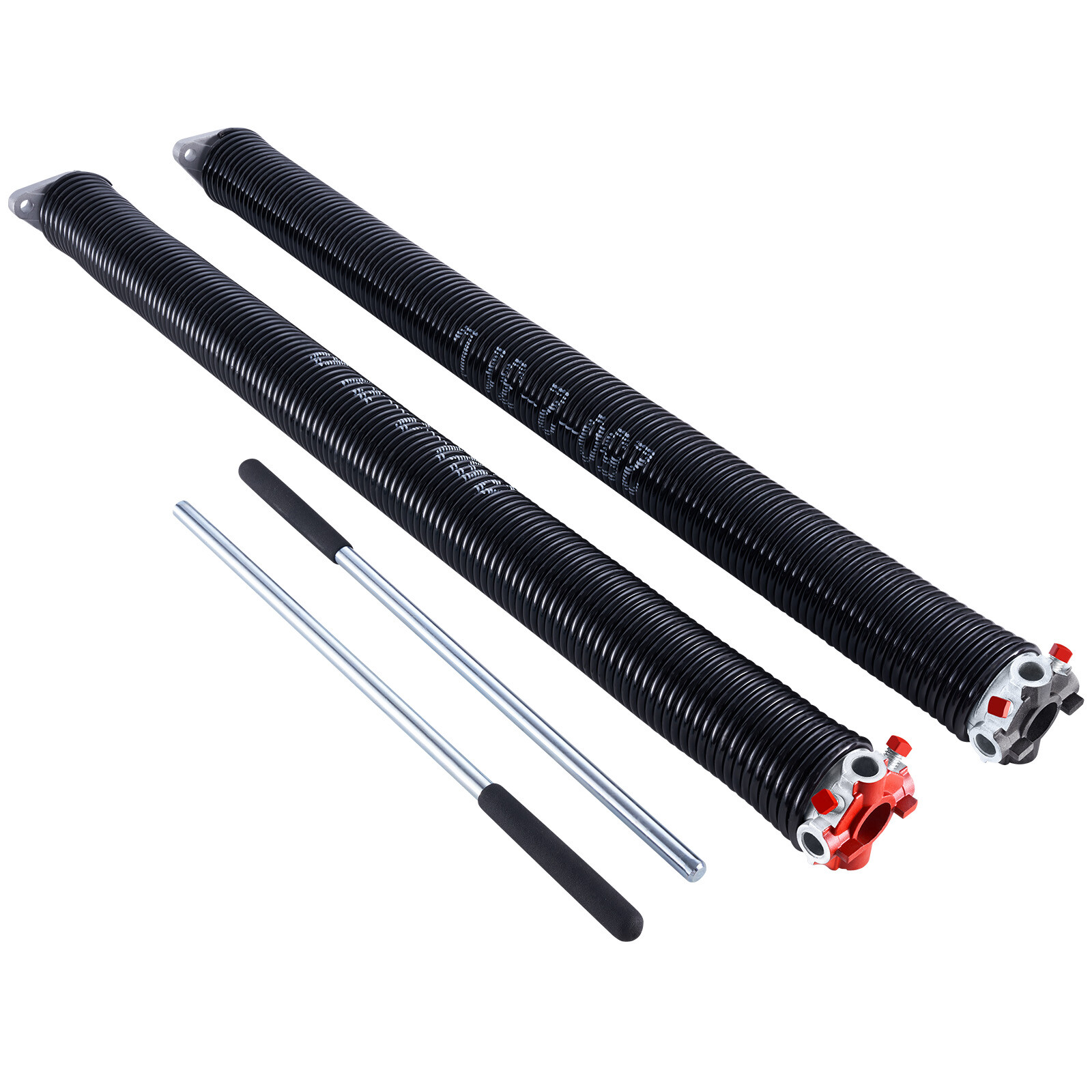 Garage Door Torsion Springs Pair of 0.25 x 2 x 31 inch with Winding Bars