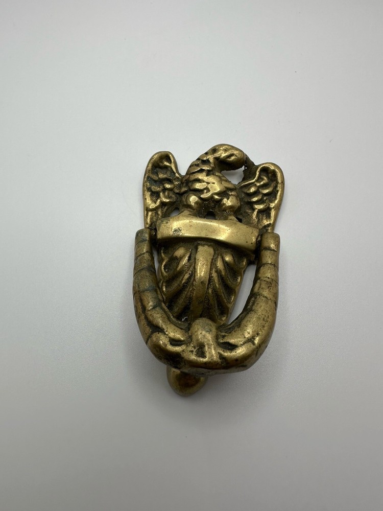 Antique Brass American Eagle Door Knocker NB1