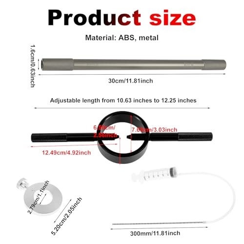 Motorcycle Fork Service Tool Kit, 3PCS Fork Maintenance Tool Set Efficien Oil