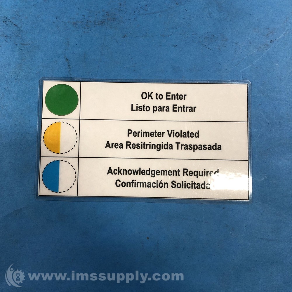 Color Indicator Label Sheet USIP