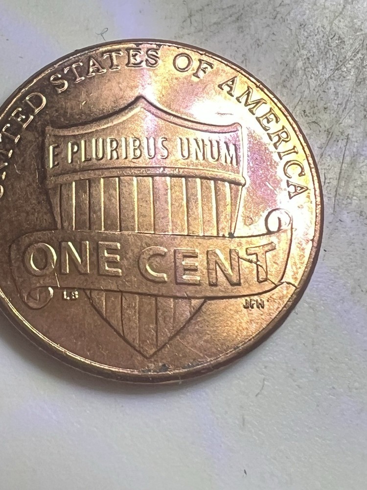 2024 Lincoln Shield Penny – Die Crack Error – Dramatic Reverse Break