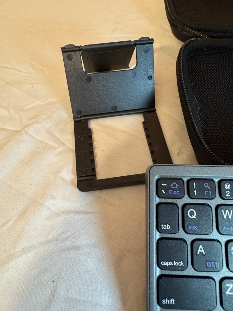 Foldable Bluetooth Keyboard & Mouse Set – Wireless Travel Combo for Laptop/Table