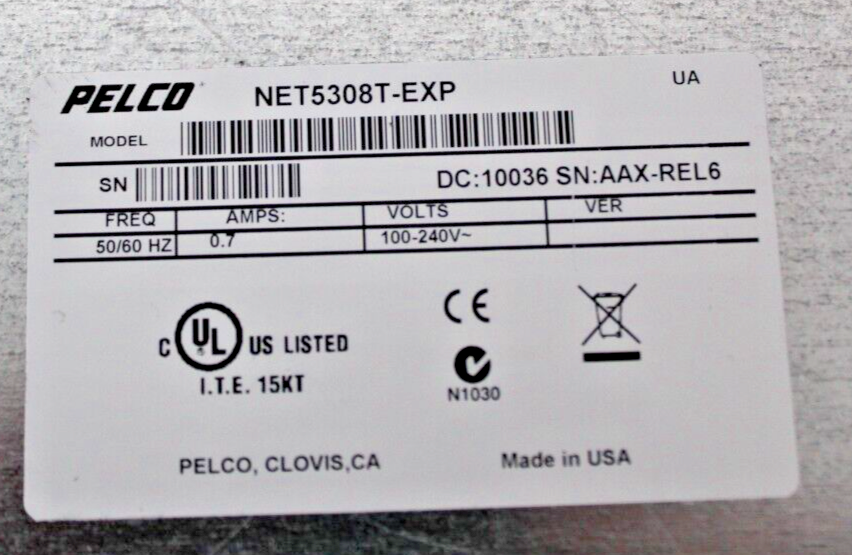 Pelco NET5308T-EXP Network Video Encoder