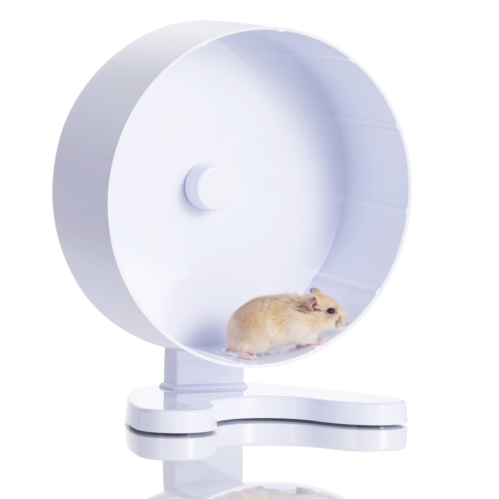 Super Silent Hamster Wheel 8.5 Inches Small Animal Exercise Wheel for Gerbil ...