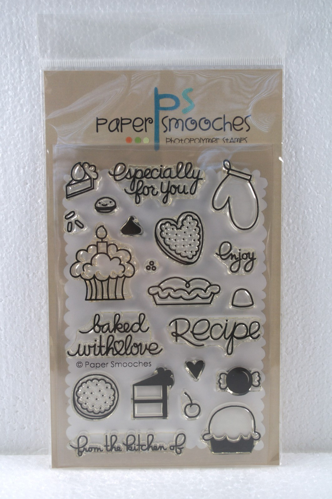 24 Different PAPER SMOOCHES Clear Stamps - YOU PICK! - NEW