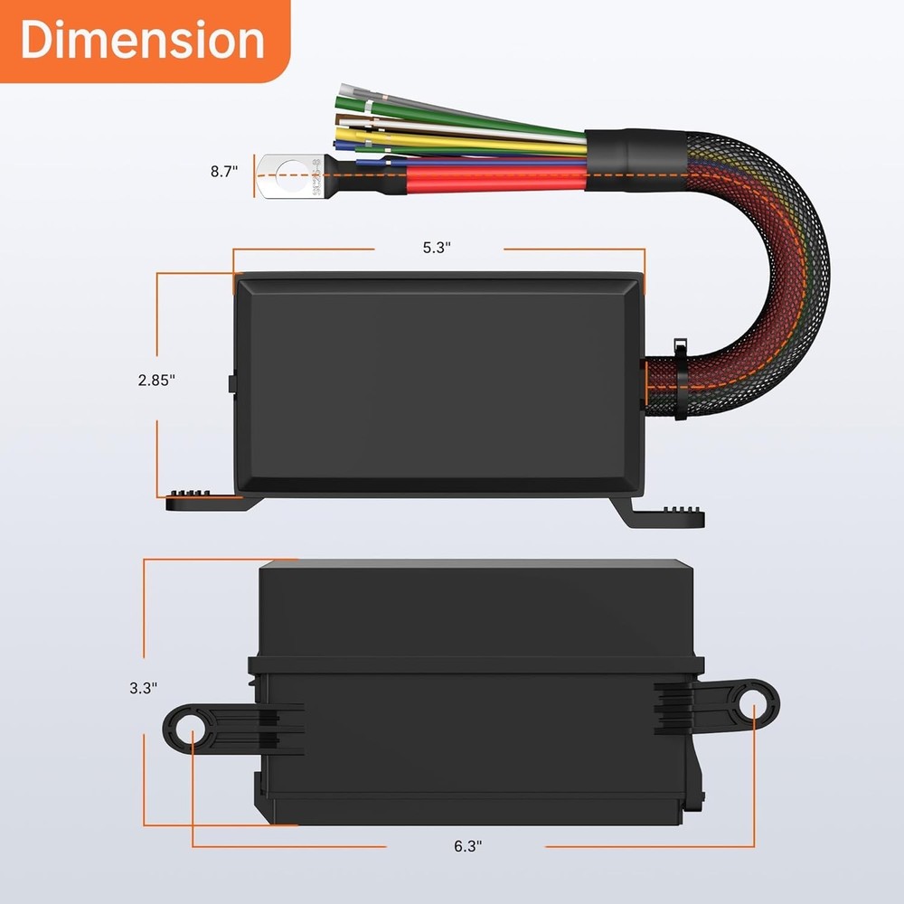 Panel Mount Relay Box with 6 Way Configuration for Safe Electrical Connections