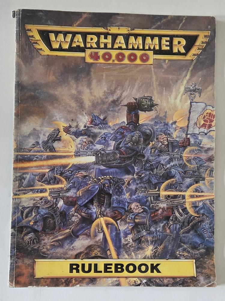 Warhammer 40k 2nd Edition Rulebook 1993 - Games Workshop
