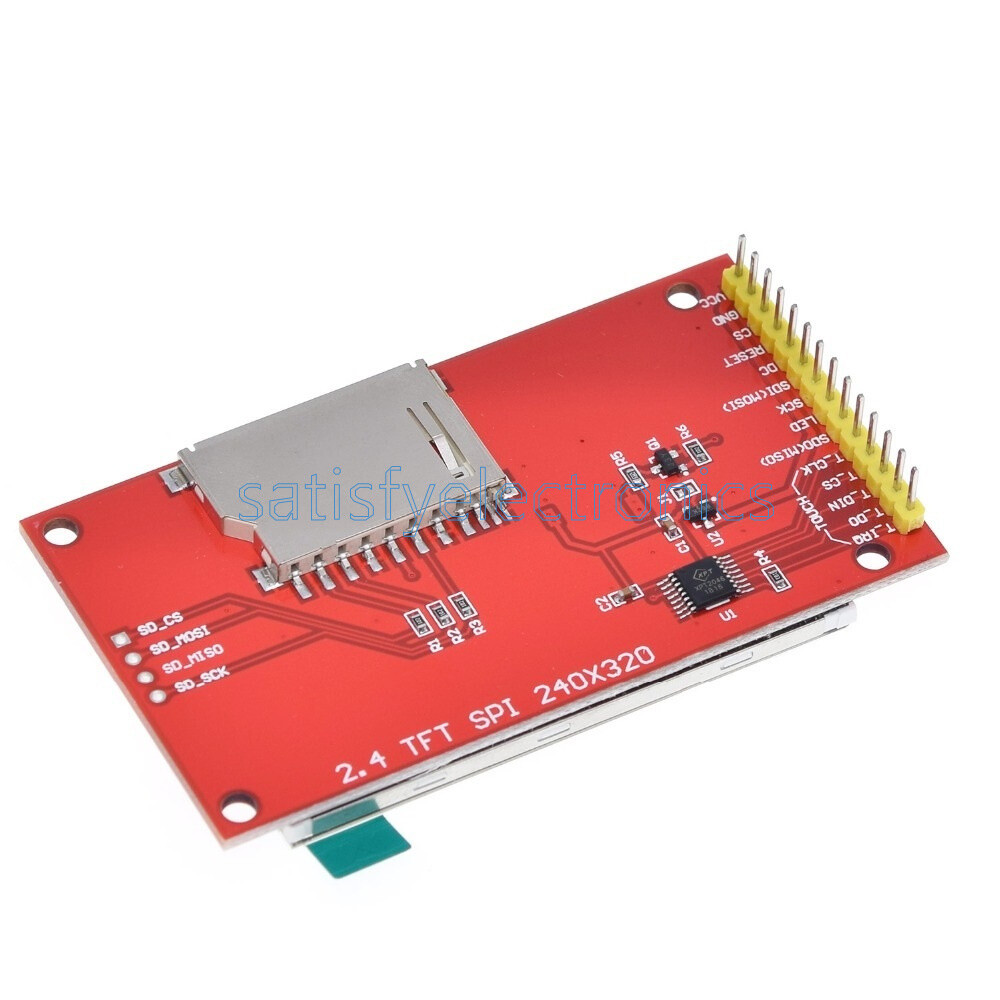 1PCS 3.3V 240x320 2.4" SPI TFT LCD Touch Panel Serial Port Module ILI9341