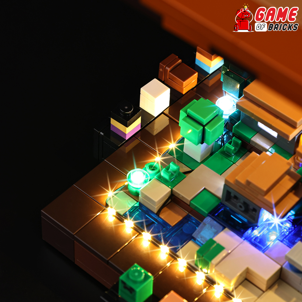 LED Light Kit for The Crafting Table - Compatible with LEGO® 21265 Set