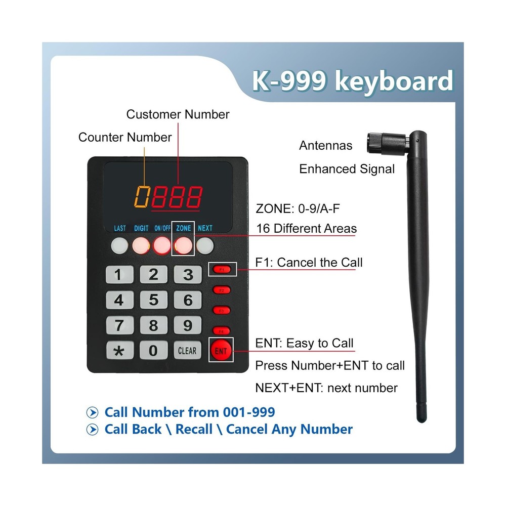 Take a Number System Queue Calling System Now Serving Queue Management System...