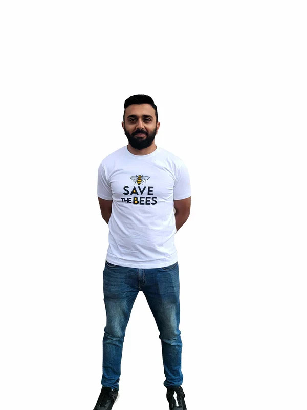 OZ ARMOUR Bee T-Shirts White