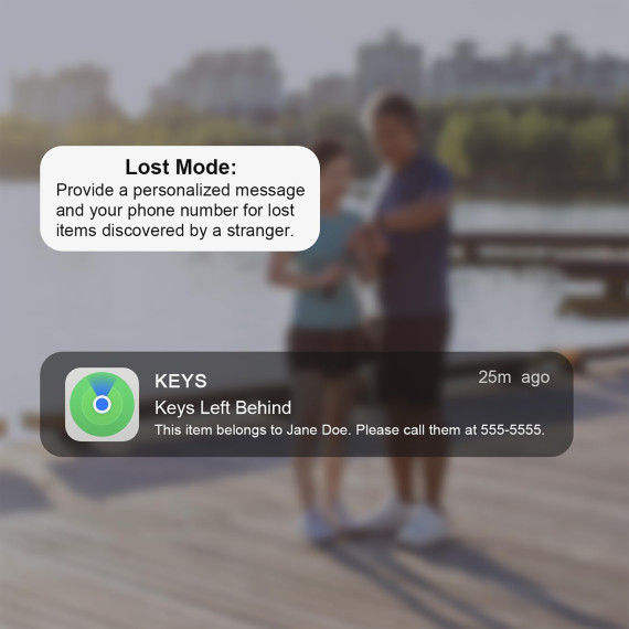 2-Pack: RCA Apple Compatible Bluetooth Trackers