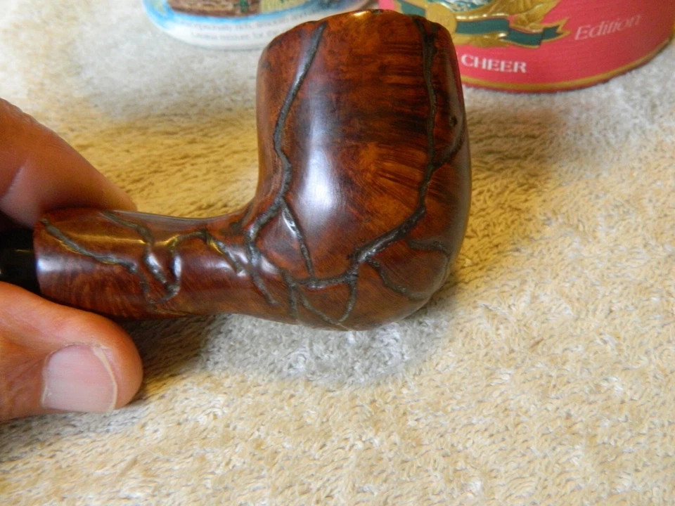 ALPHA REX CANTED TOOLED BRIAR BILLIARD