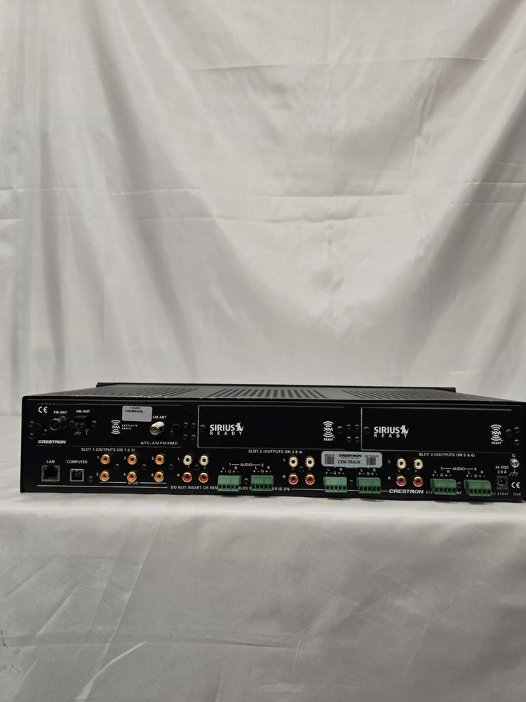 Crestron CEN-TRACK Audio Distribution System Tested Working w/ Rackmount PSU