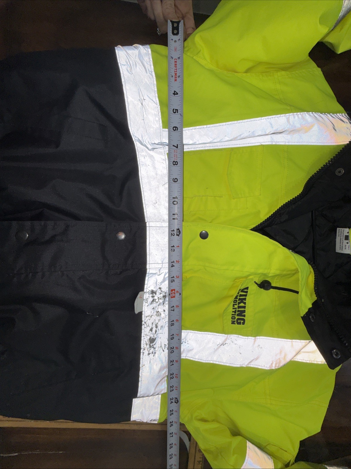 Frog Wear Reflective Jacket Size X-Large. Viking Demolition