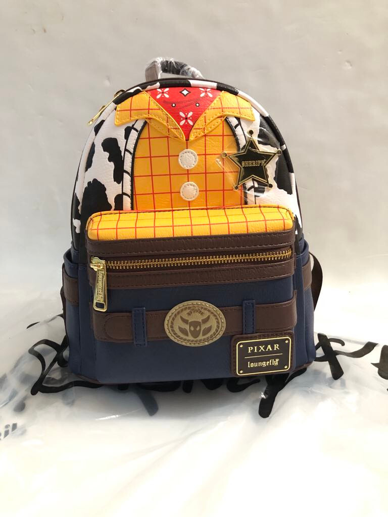 Disney Parks Loungefly Toy Story Woody Mini Backpack Original NWT
