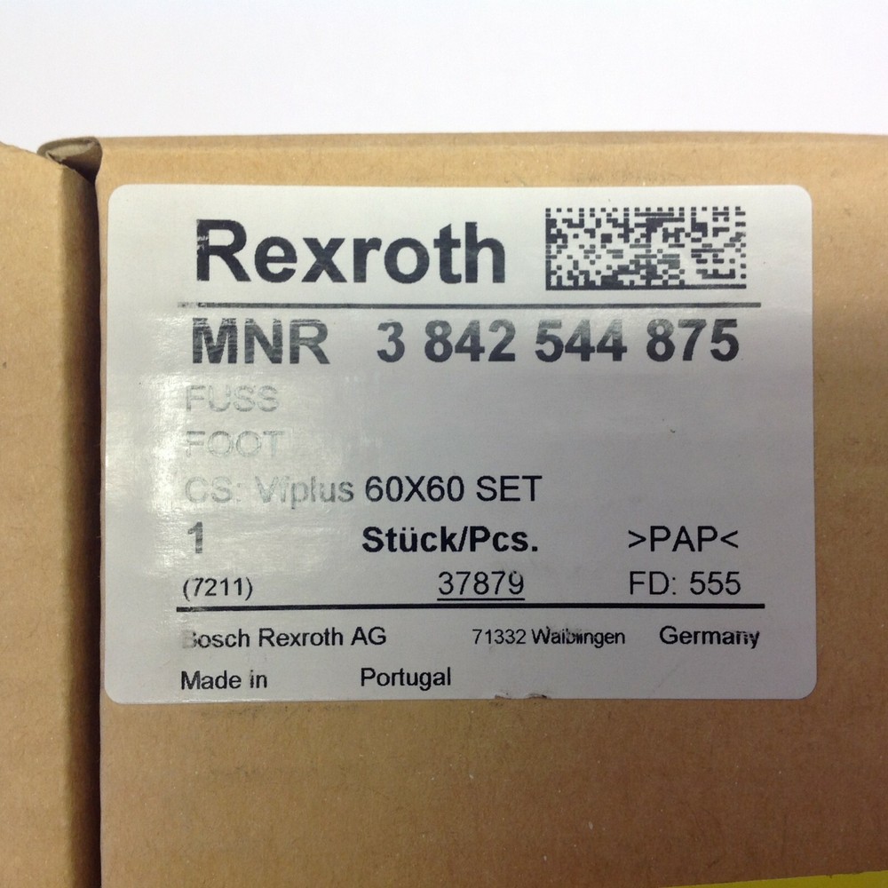 Bosch Rexroth 3842544875 Foot Vfplus 60X60 Set