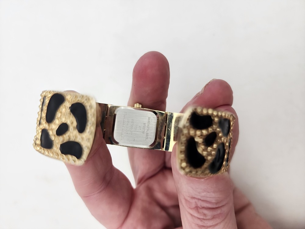 vintage studio bangle watches Animal Print