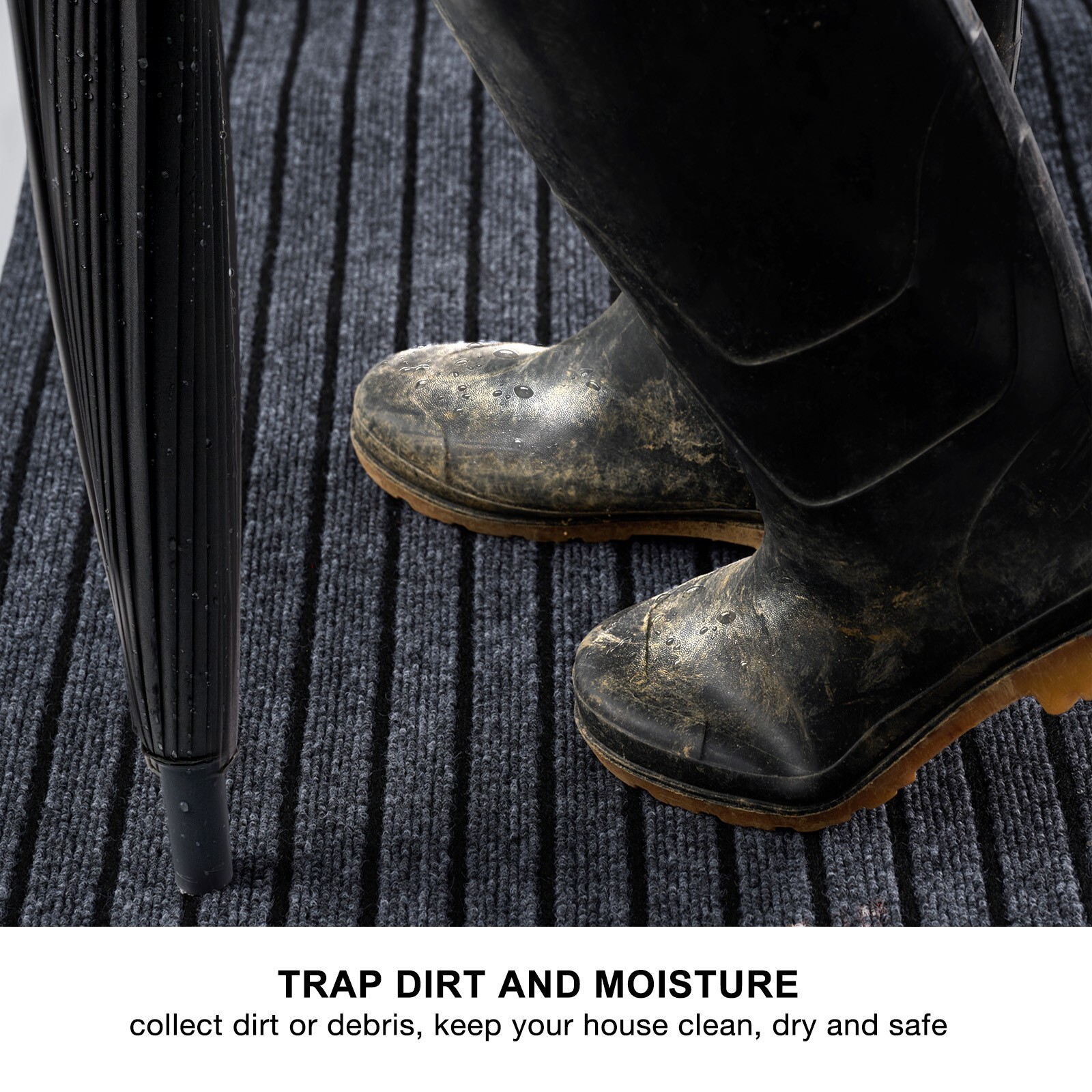 Runner Rug Hallway Non Slip Rubber Back Custom Size as Carpet Doormat Throw Rug