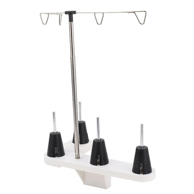 Thread Roll Holder Thread Spool Holder Stand Sewing Thread Stand with 4 Spools
