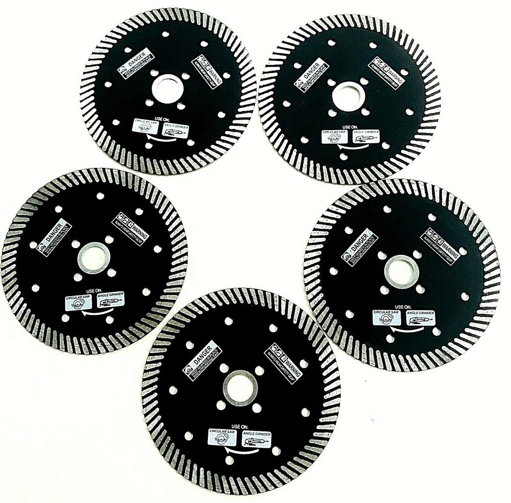 5" Diamond Blade Granite Sandstone marble Allow flush cutting with flush mount