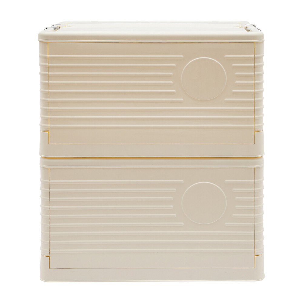 Foldable Storage Bins, Stackable Storage Bins, Storage Box for Home