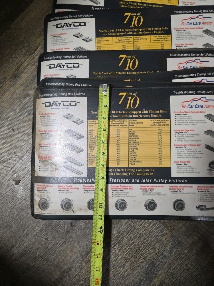 12 Dayco Counter Mats (Pads)