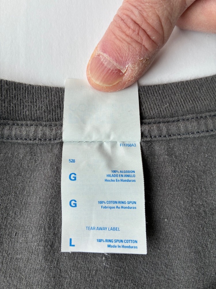 SQL Programmer Distressed Graphic T-Shirt L Gray Ring Spun Cotton Tech Industry