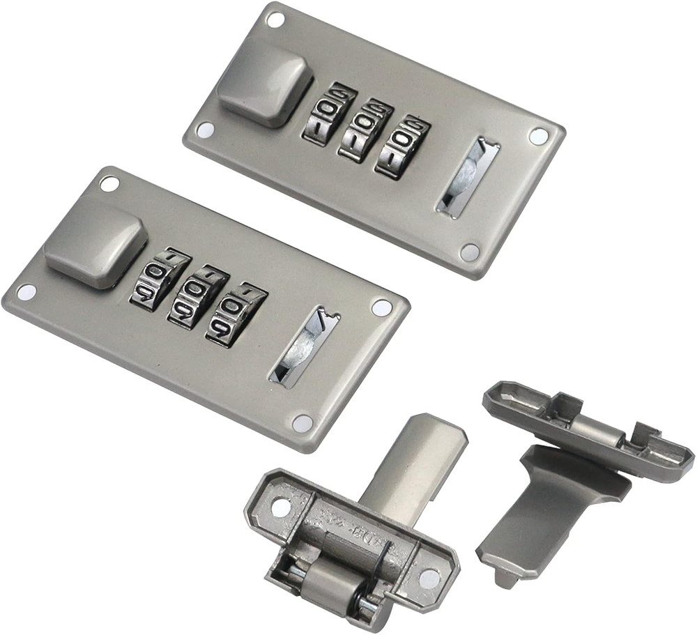 2 Vanity Case Buckle, Luggage Combination Lock, Toolbox Buckle with Combination