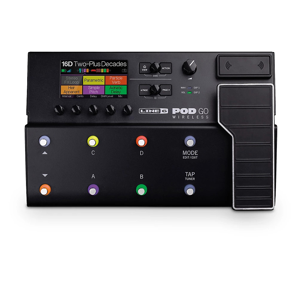 Line 6 POD Go Wireless Guitar Multi-Effects Processor Black