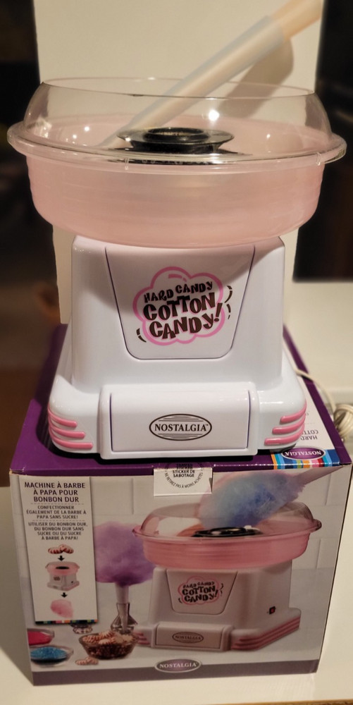 Nostalgia Electrics Hard Candy Cotton Candy Maker 