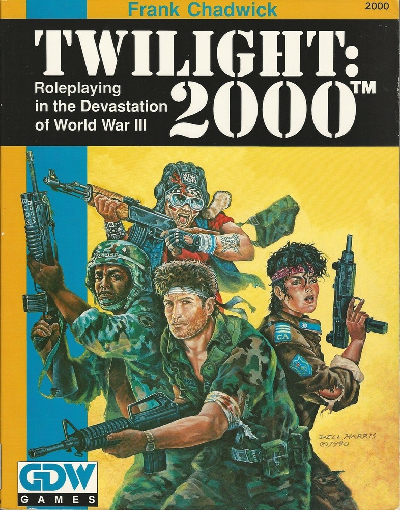 Twilight: 2000 2nd ed  Core Rule Book GDW Second Edition *FS